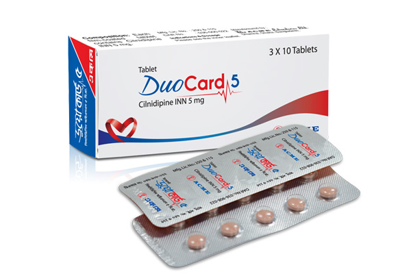 Tablet  Duocard 5mg (30 Pcs)